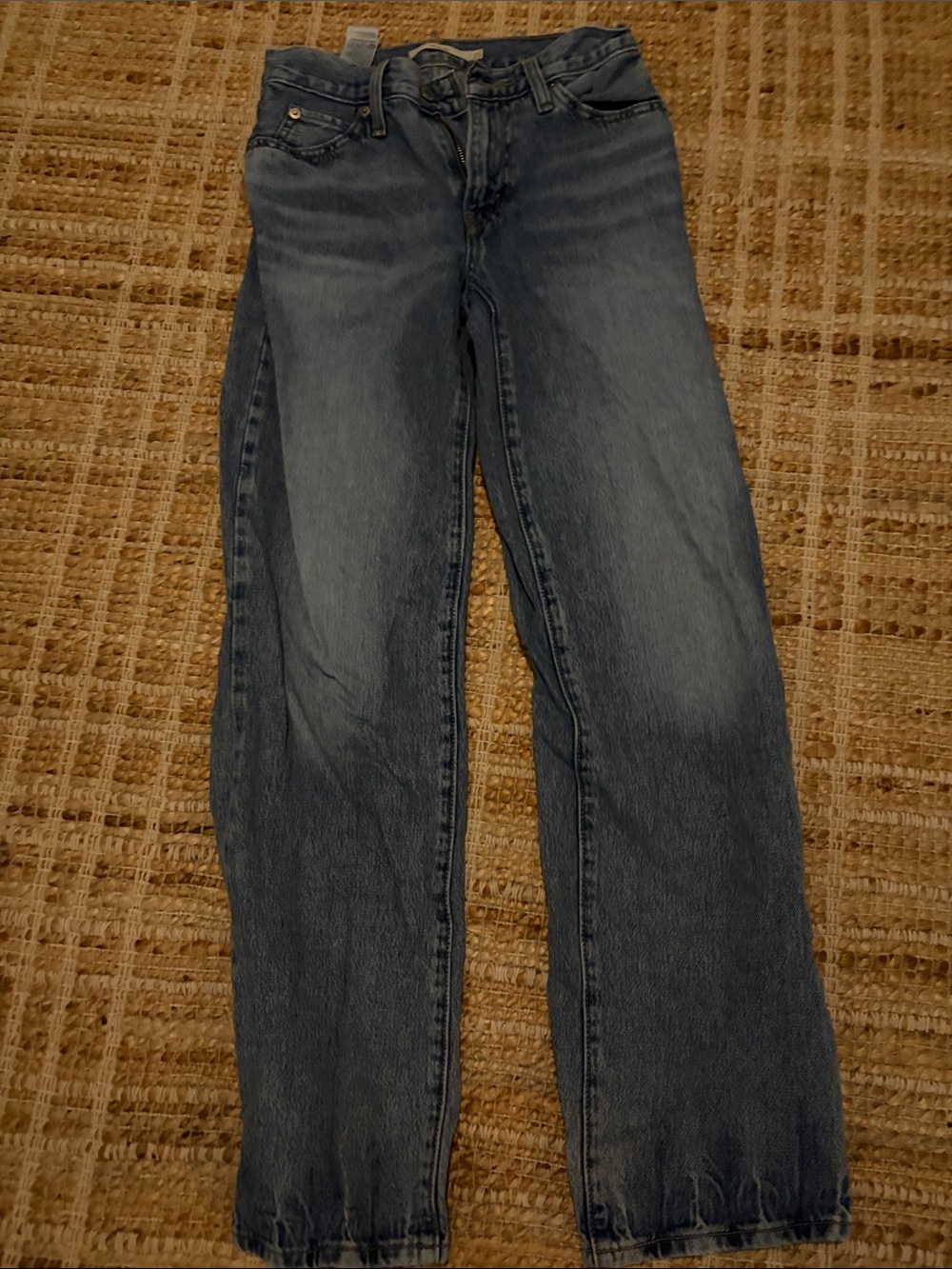 Levi's Classic Blue Straight-Leg Women's Jeans